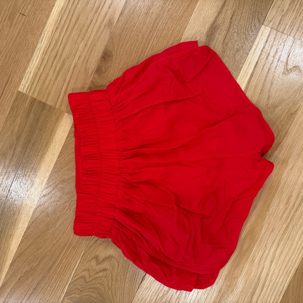 Daily Drills Vibrant Red Shorts - Picture 2 of 2